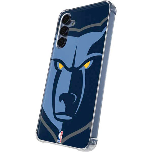 NBA Memphis Grizzlies Large Logo Galaxy A35 5G Clear Case